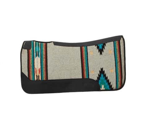 Horse Size Contoured Single Weave Wool Blend Felt Saddle Pad from Weaver