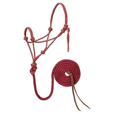 Weaver Diamond Braid Rope Halter and Lead