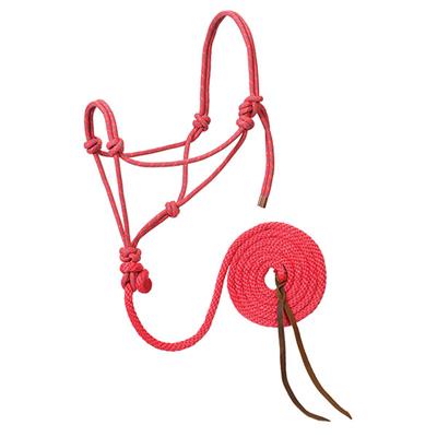 Weaver Diamond Braid Rope Halter and Lead