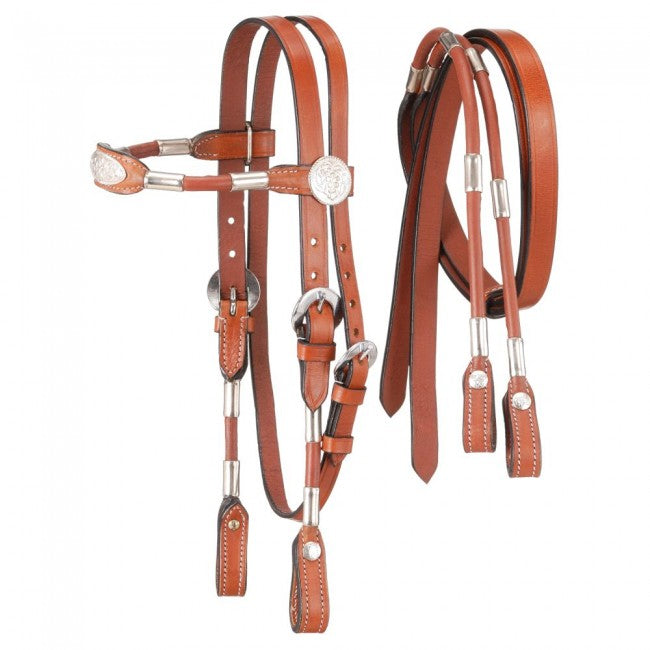 Miniature Poco Headstall with Reins