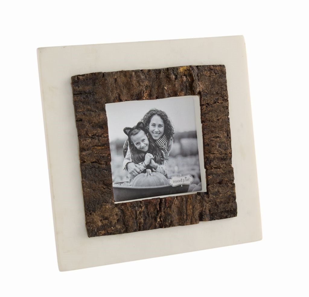 4 X 4 Marble Bark Frame