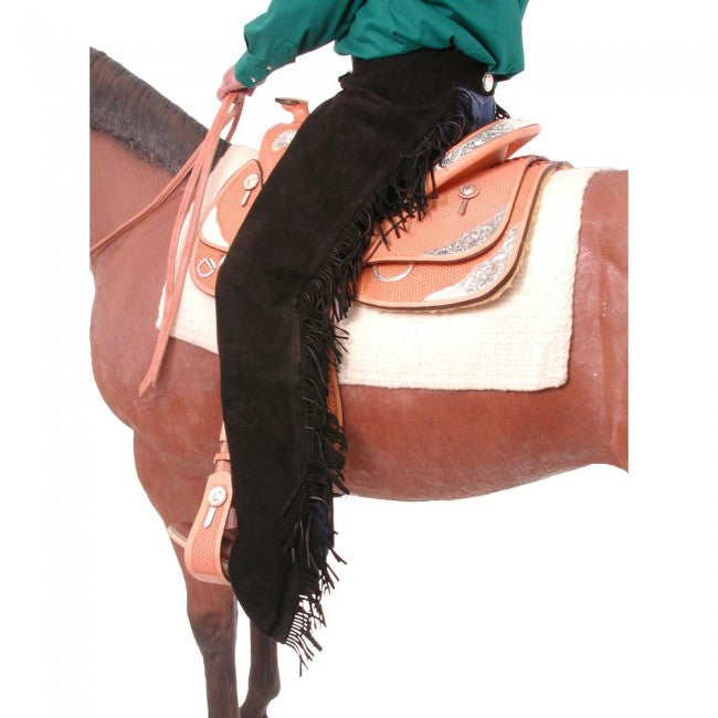 Tough-1 Suede Equitation Chaps