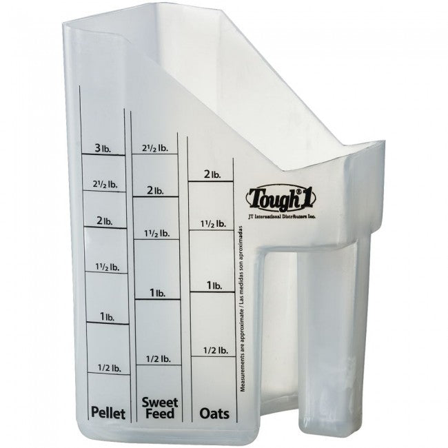 Feed Scoop with Measurements