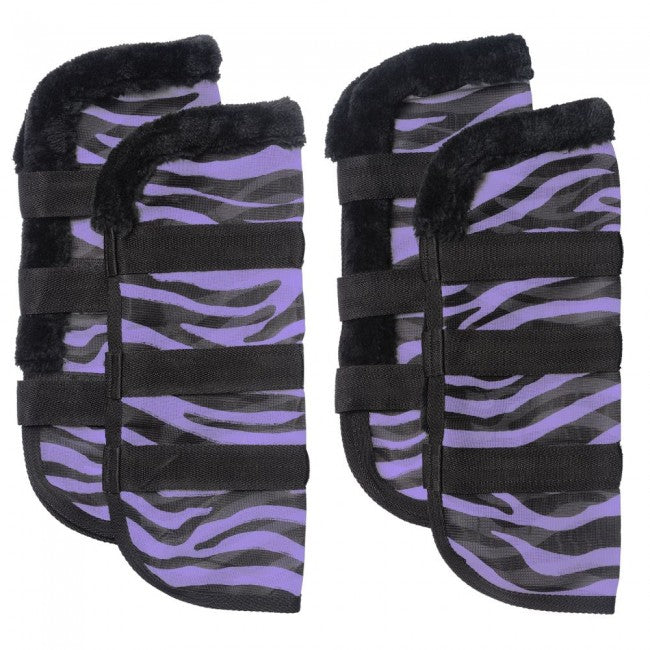 Tough-1 Zebra Mesh Fly Boots