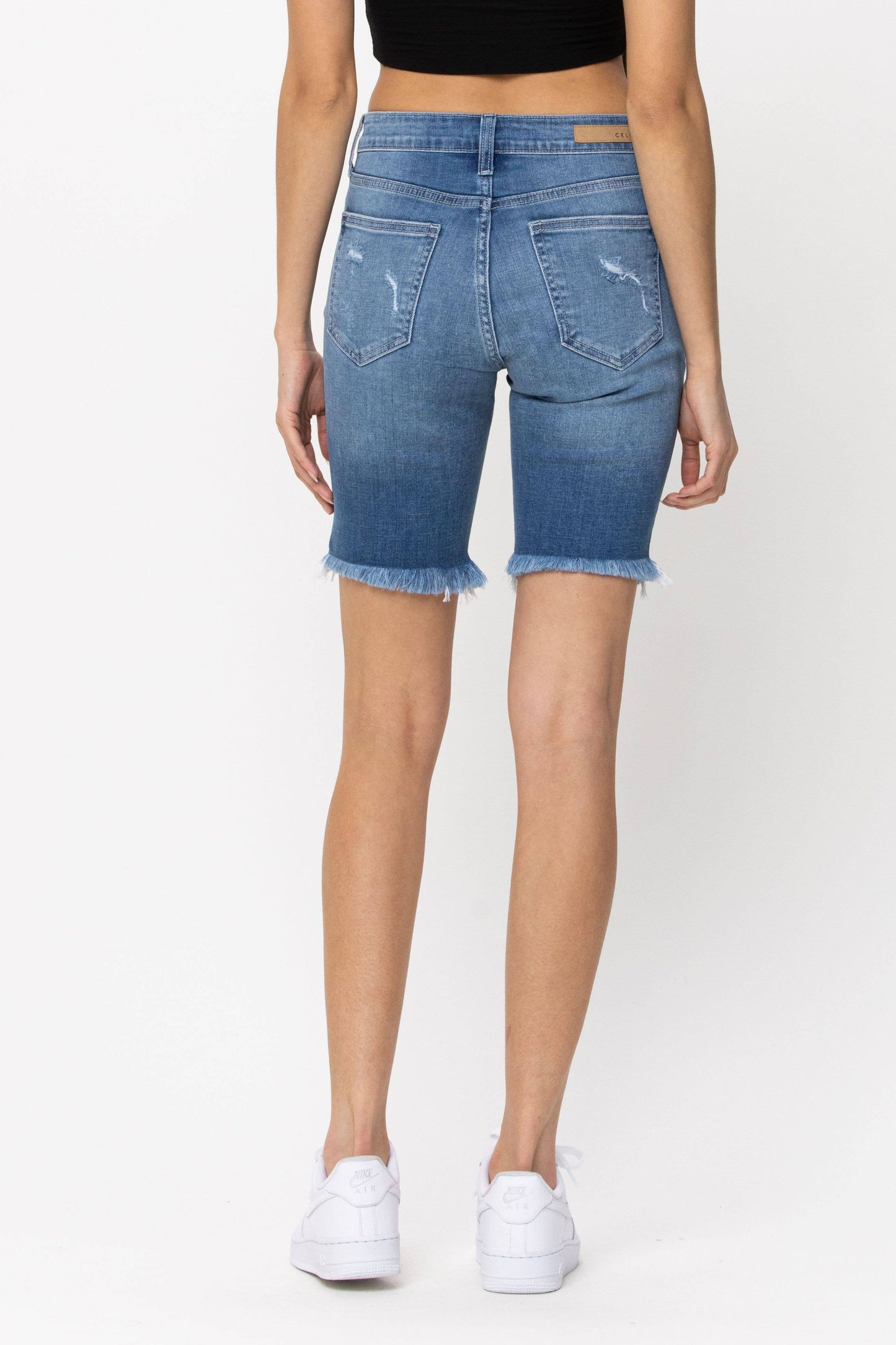 Cello Jeans Medium Wash Bermuda Shorts