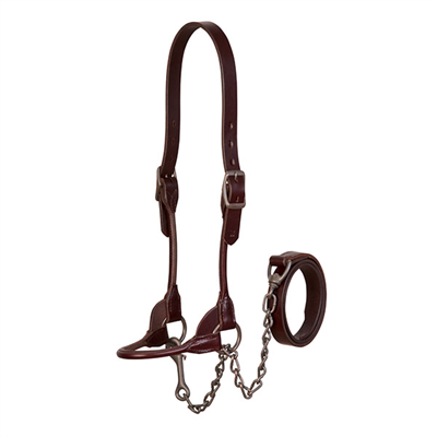 Weaver Brown Bombshell Show Halter, Small