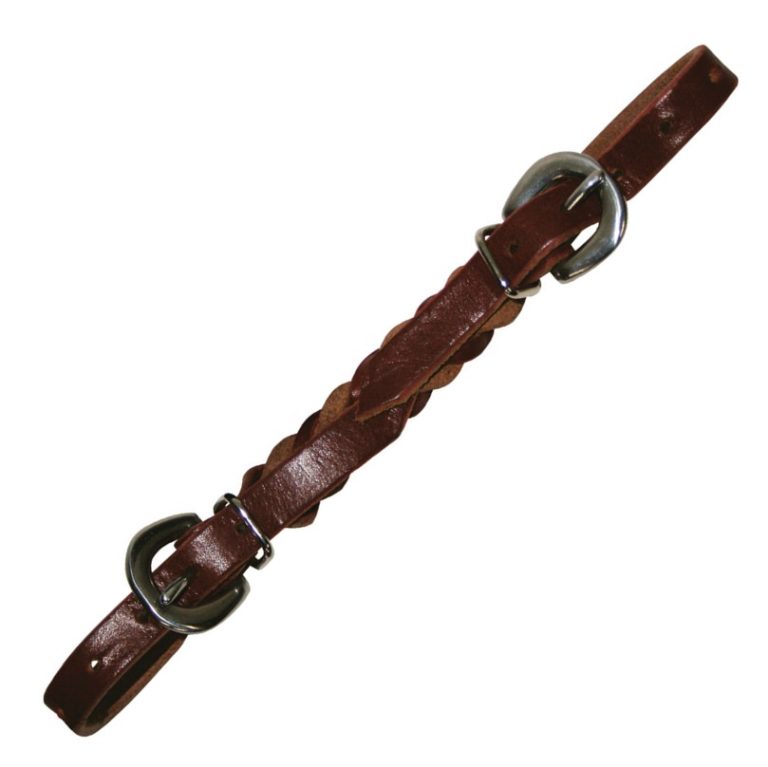 Sharon Camarillo Braided Latigo Curb Strap