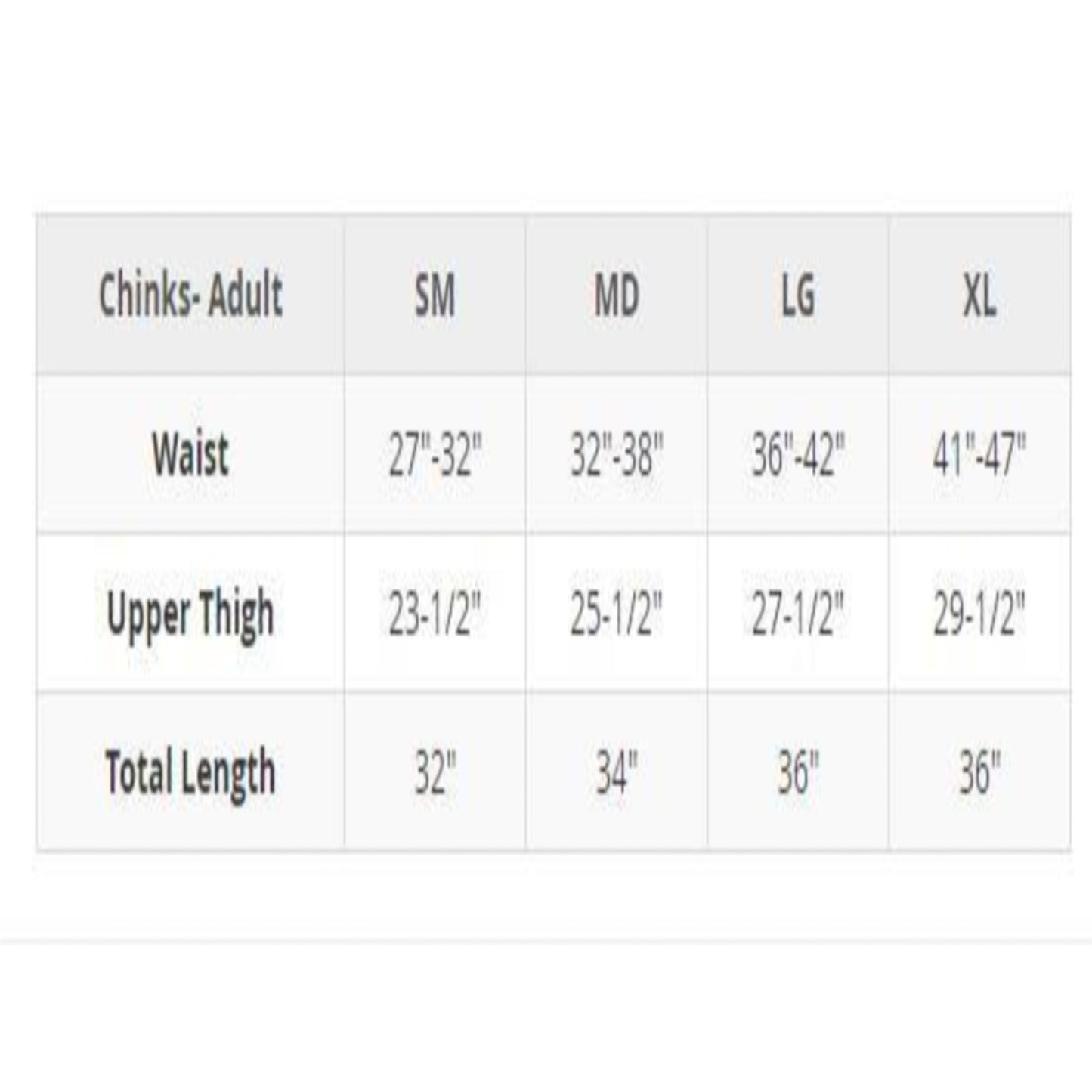 Shotgun Full Grain Work Chaps by Weaver Leather