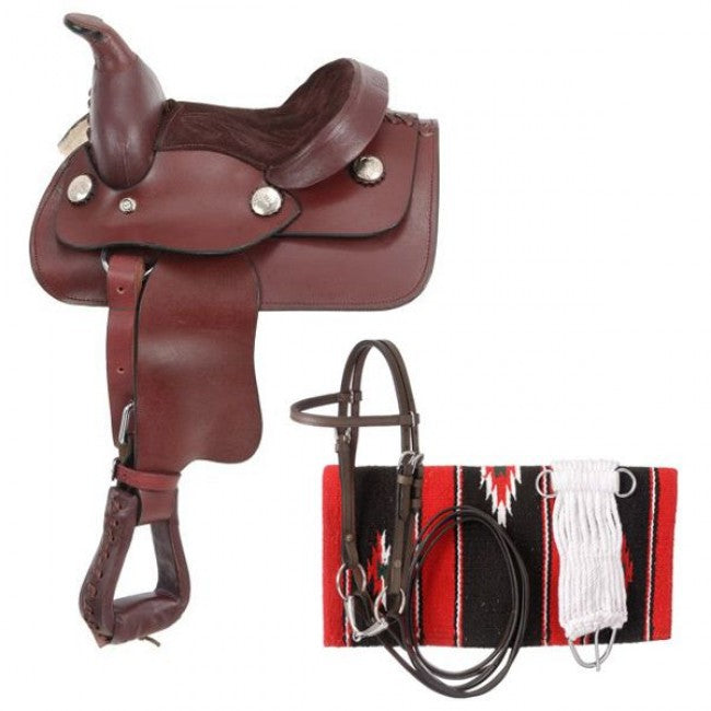 Miniature Horse Western Saddle Package