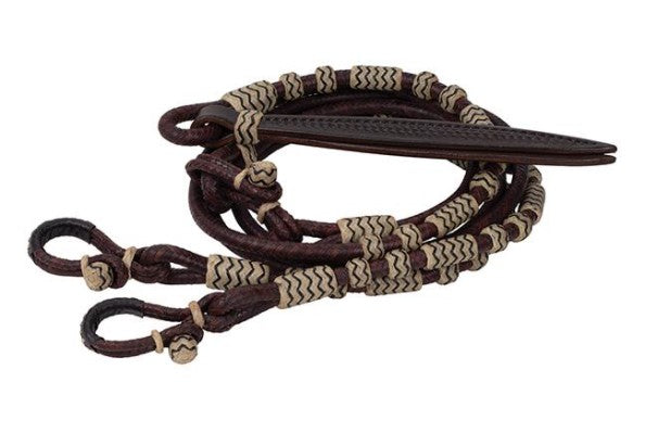 Braided Romal Reins