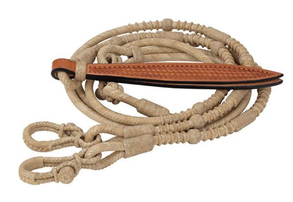 Braided Romal Reins