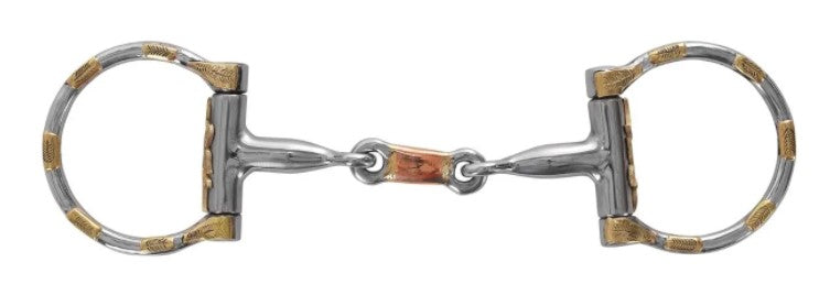 Reinsman Brass Accent Stainless D Dee Bit
