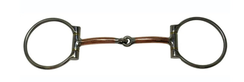 Smooth Copper Offset D-ring Bit by Circle Y