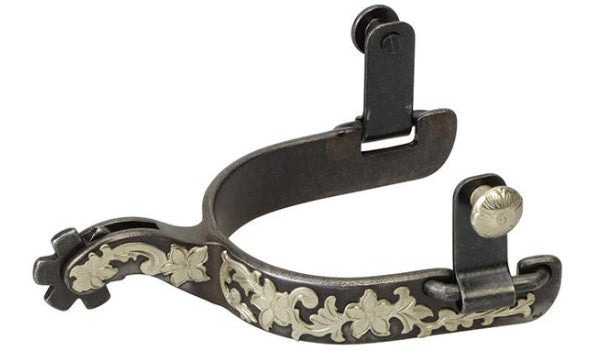 Show Spurs with Floral Design