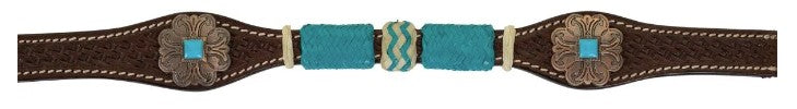 Turquoise Roundup Breast Collar