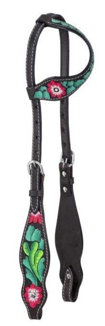 Royal King Pink Cactus Flower Single Ear Headstall