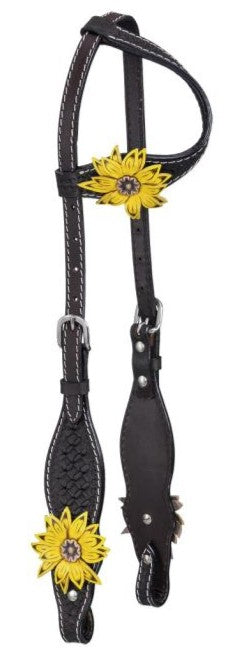 Royal King 3D Sunflower Single Ear Headstall