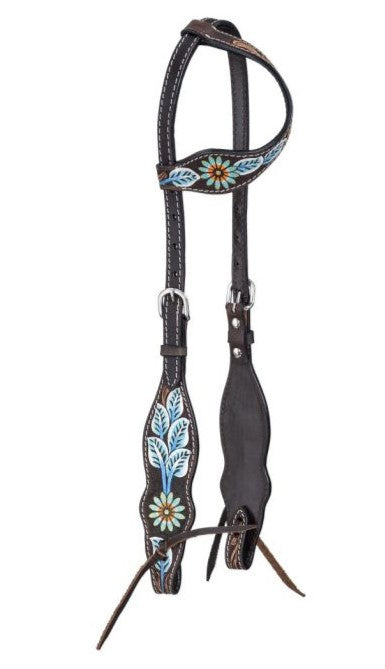 Royal King Vintage Floral Single Ear Headstall