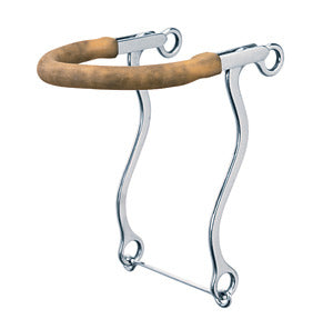 Weaver Pony Hackamore with Gum Rubber Covered Bike Chain Noseband