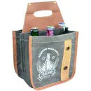 Grey Canvas Helping Men Dance Beer Carrier