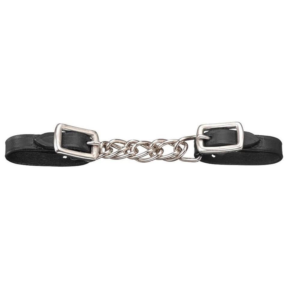 Tough-1 Miniature Leather Curb Chain
