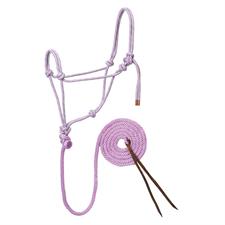 Weaver Diamond Braid Rope Halter and Lead