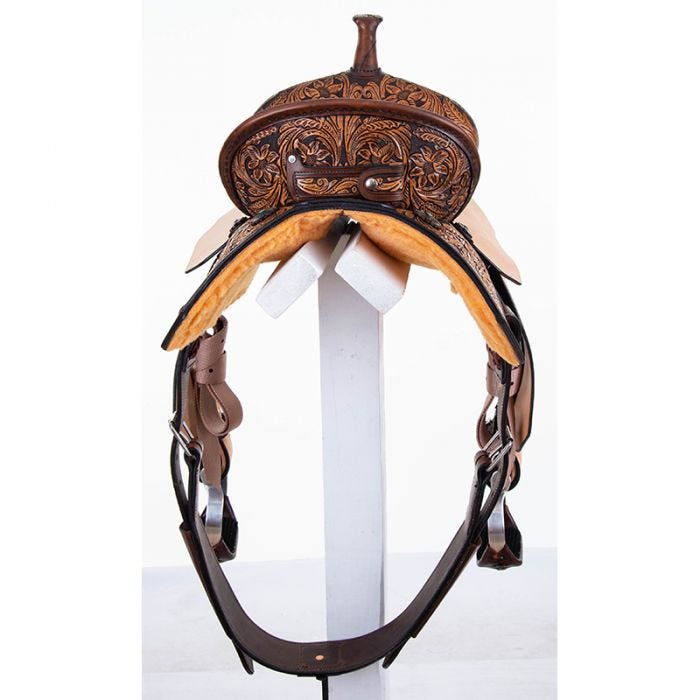 MJ50 Josey Cash Rancher Barrel Saddle