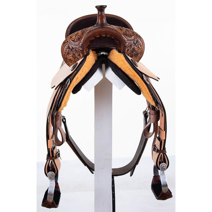 MJ50 Josey Cash Rancher Barrel Saddle