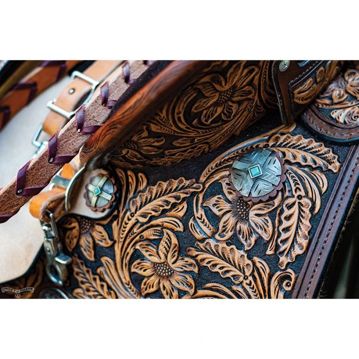 MJ50 Josey Cash Rancher Barrel Saddle