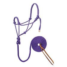 Weaver Diamond Braid Rope Halter and Lead