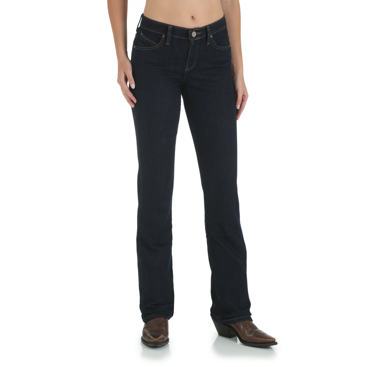 Wrangler Q-Baby Ladies Jean - Dark Dynasty