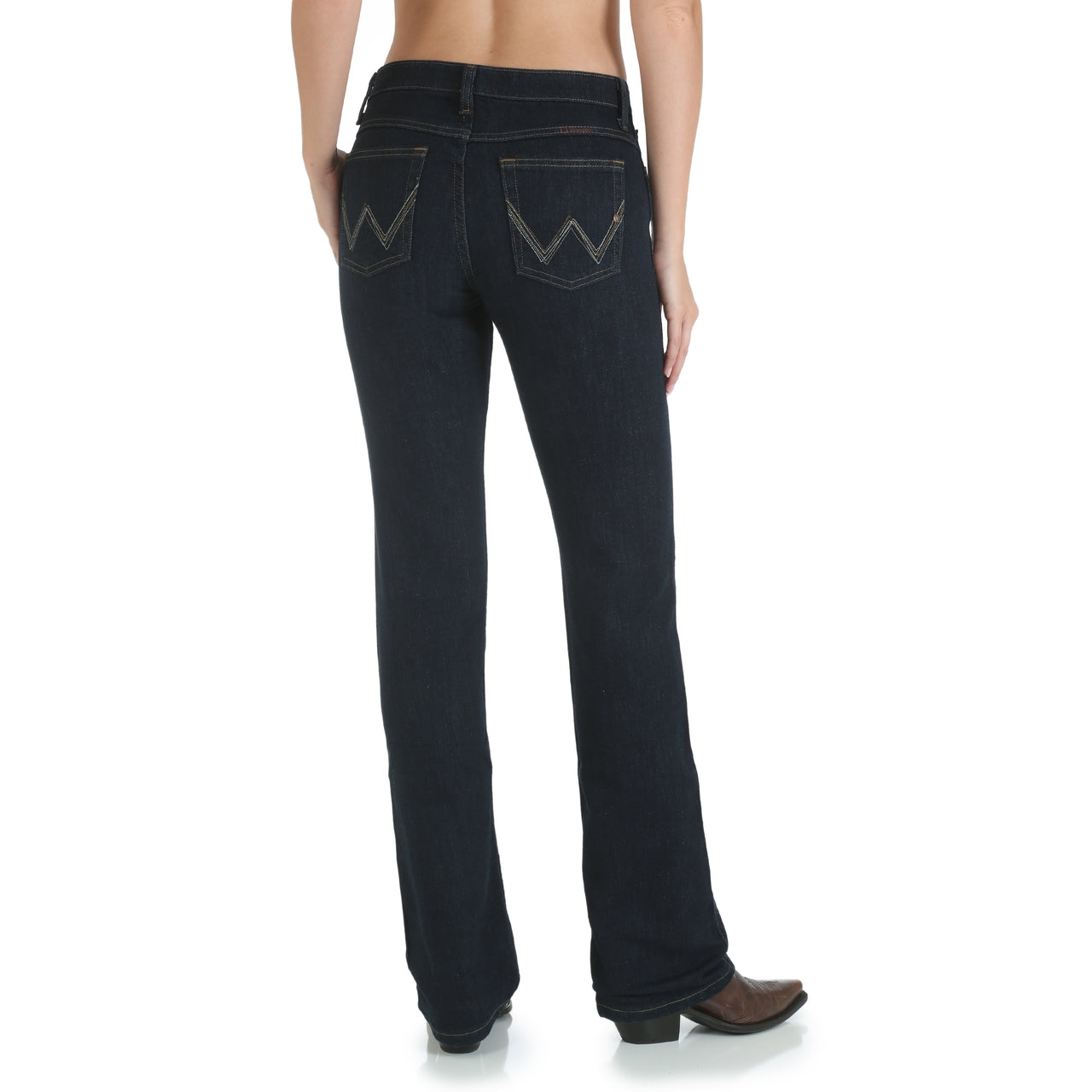 Wrangler Q-Baby Ladies Jean - Dark Dynasty