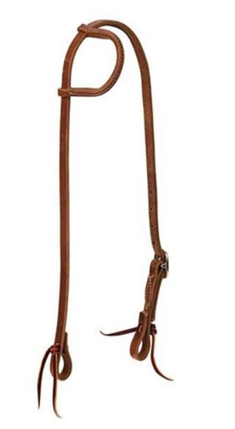 ProTack® 5/8" Headstall with Single Cheek Buckle Headstall - Sliding Ear