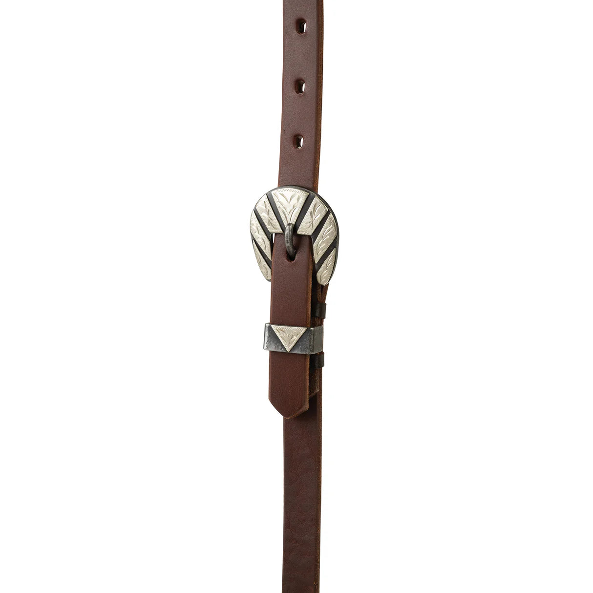 STS Ranch Signature Harness Leather Sliding Ear Headstall - Thumbnail 3
