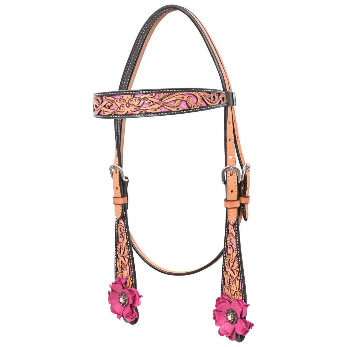 Malibu Browband Headstall by Circle Y