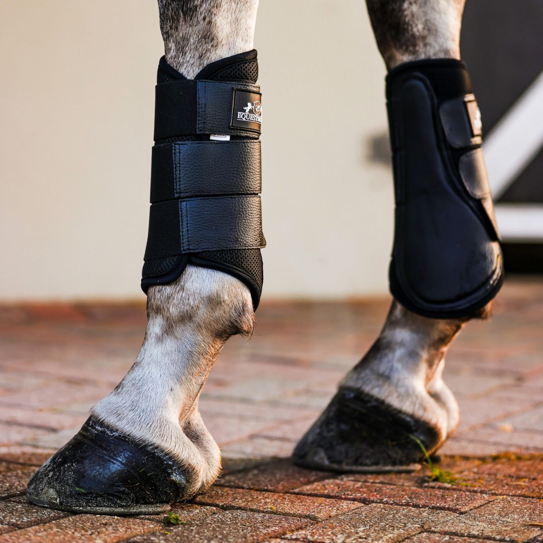 B&W - Black Brushing Boots (Set of 4)