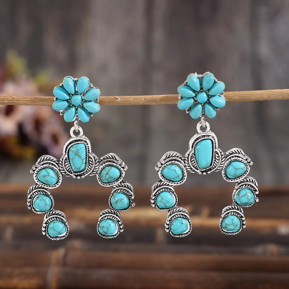 Turquoise Dangle Earrings