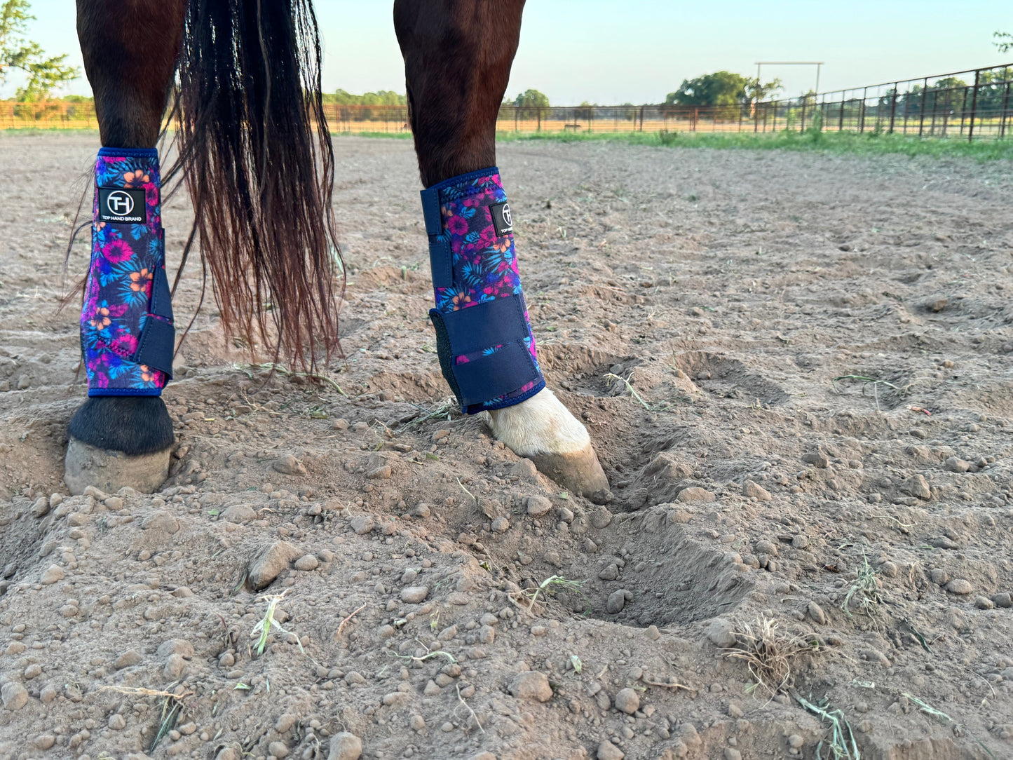 Rodeo Riviera Tropical Print Bell Boot