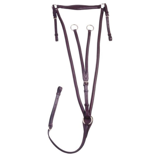 Raised Running Breastplate Martingale Full
