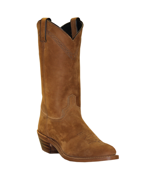 Abilene 12″ Tan Cowhide Western Work Safety Toe Boot
