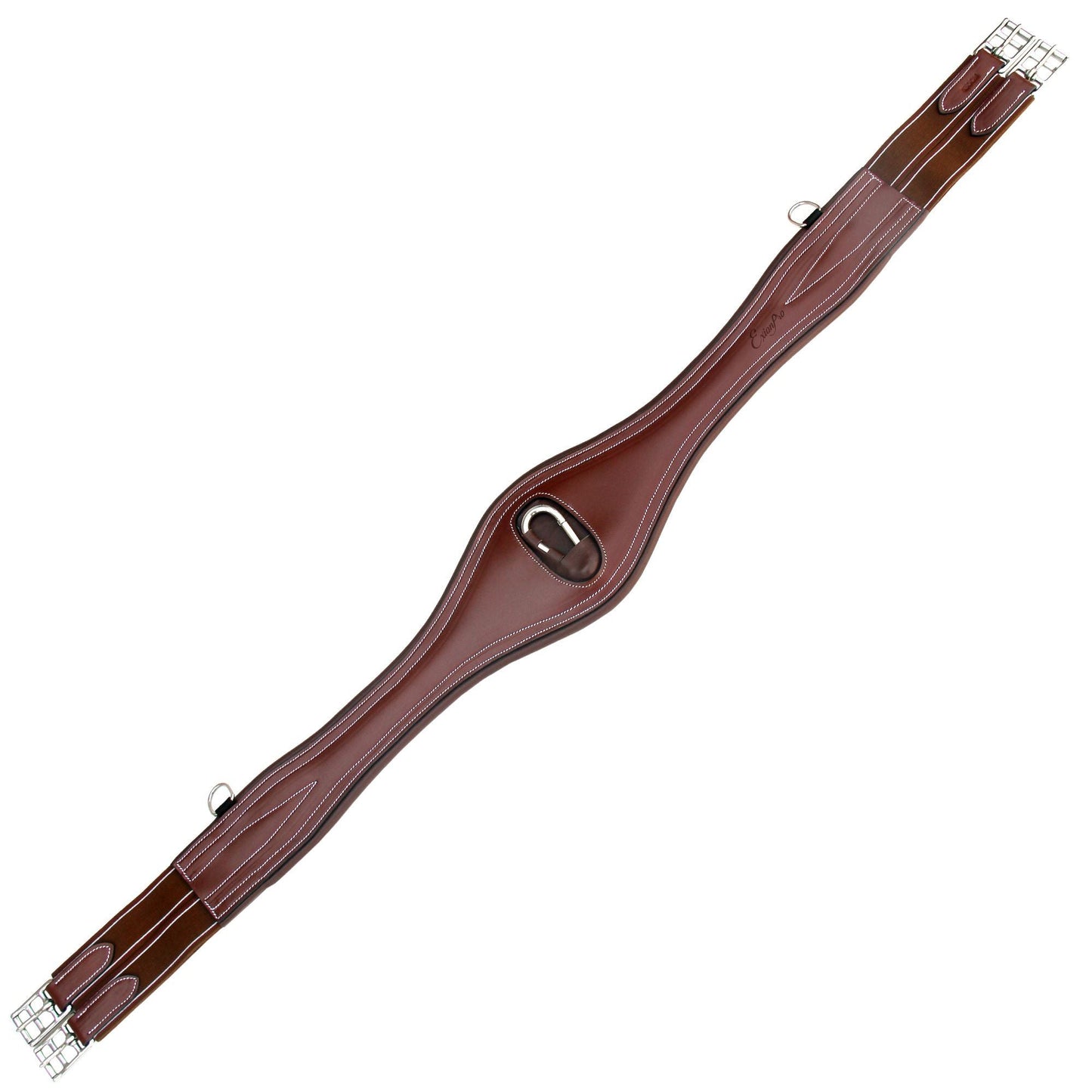 ExionPro Snap Over Lay Girth with Leather/Sheepskin Padding - Matching Elastic