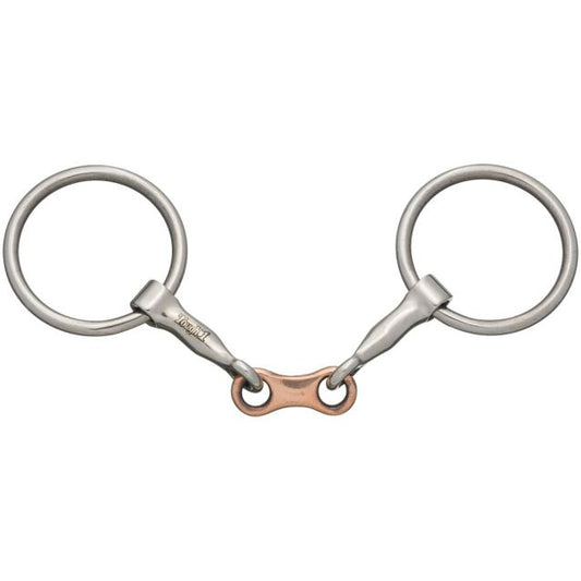 Tough-1 Miniature French Link Loose Ring Bit - 3 3/4"