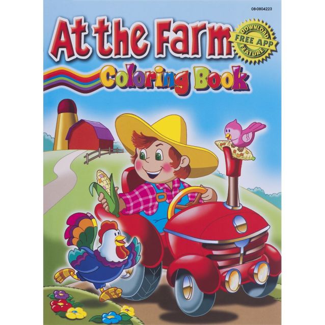 "At the Farm" Coloring Book - 2 Pack