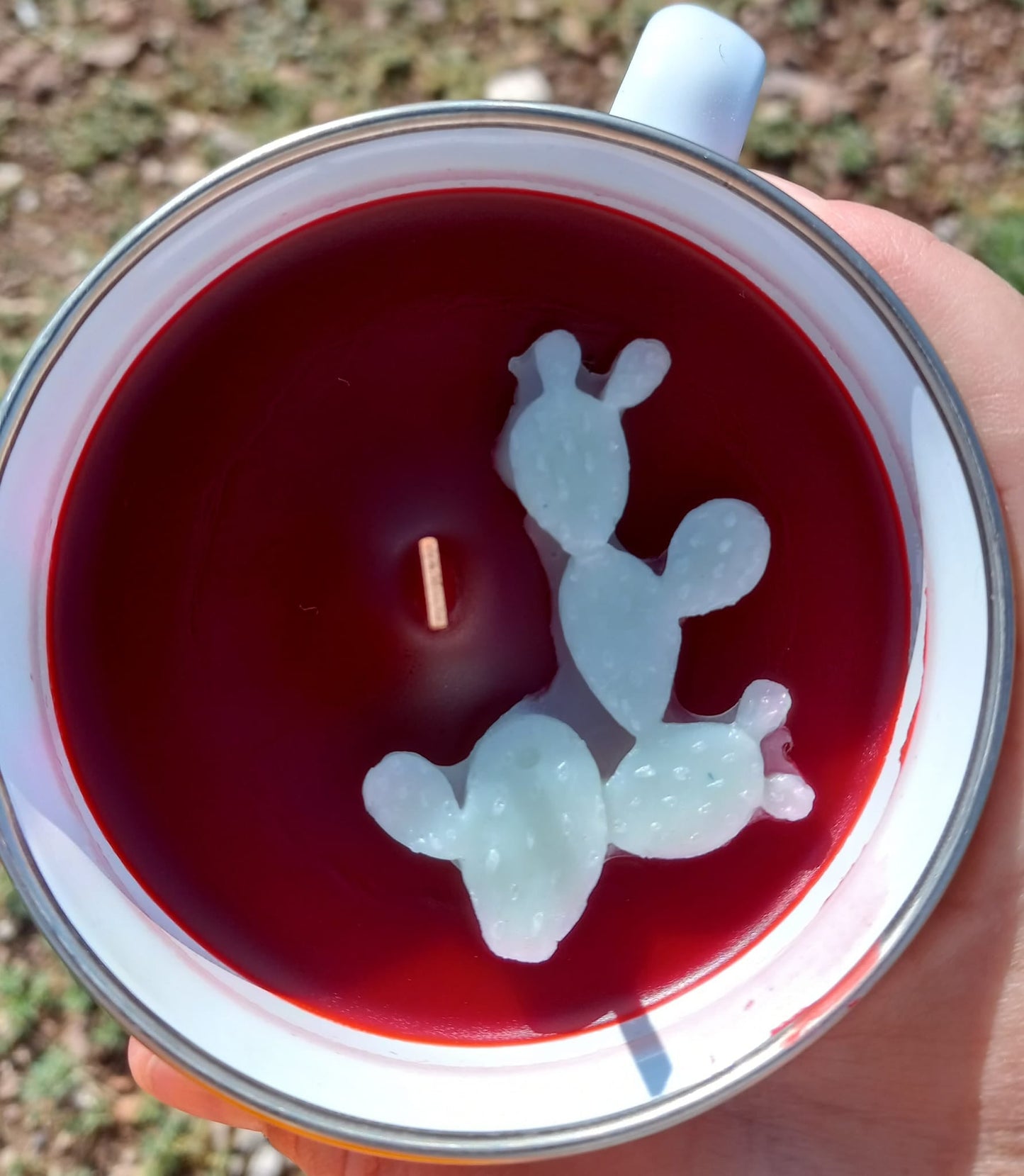 Camp cup candles