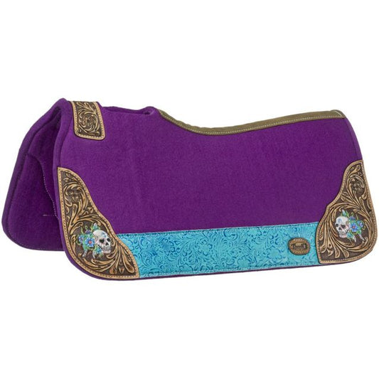Tough-1 Hand Painted Salvador Saddle Pad
