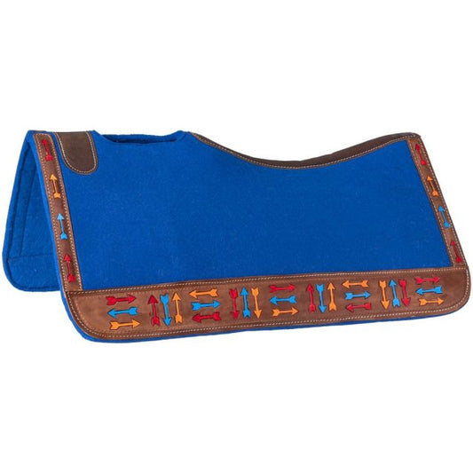 Tough-1 Triple Arrow Contour Felt Saddle Pad
