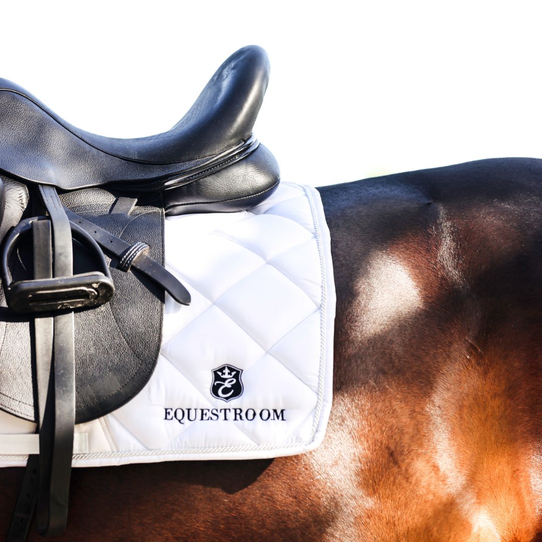 B&W - White Saddle Pad