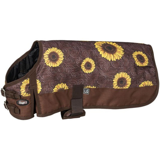 Tough-1 1200D Sunflower Dog Blanket