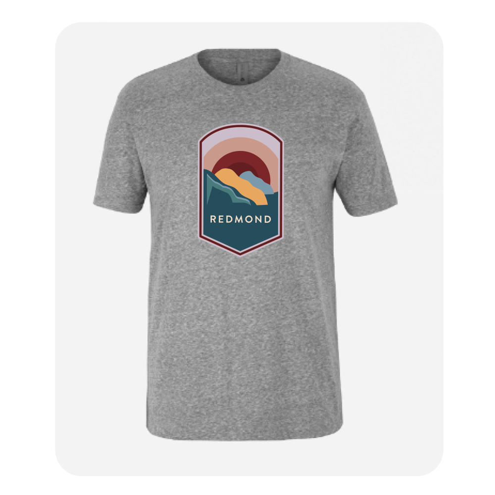 Heather Gray WPA-Style Tee