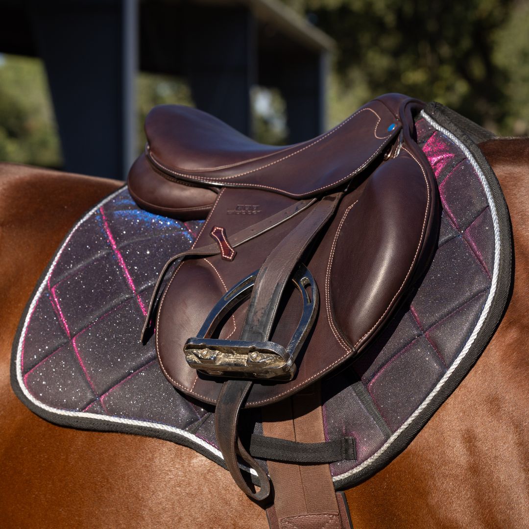 Ultraviolet Saddle Pad Set